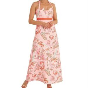 CK Bradley CeCe Winnifred Pink Maxi Gown Size Medium